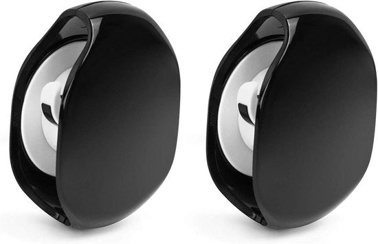 Set di 2 pezzi di avvolgitore di cavi automatico, supporto cuffie e caricabatterie USB