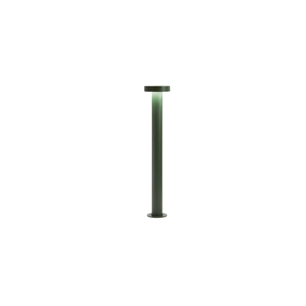 Paletto Esterno Moderno Stool Alluminio Verde Led 12W 3000K Ip65