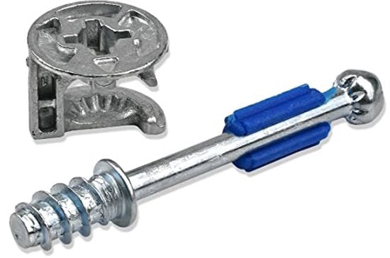 Viti di unione per mobili - Set di unione con connettore eccentrico - 15 mm 20 pezzi