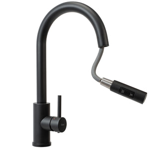 Rubinetto Da Cucina Rea Fresh Black Mat