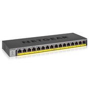 Netgear gs116lp non gestito gigabit ethernet (10/100/1000) supporto power over ethernet (poe) nero - NETNE000042