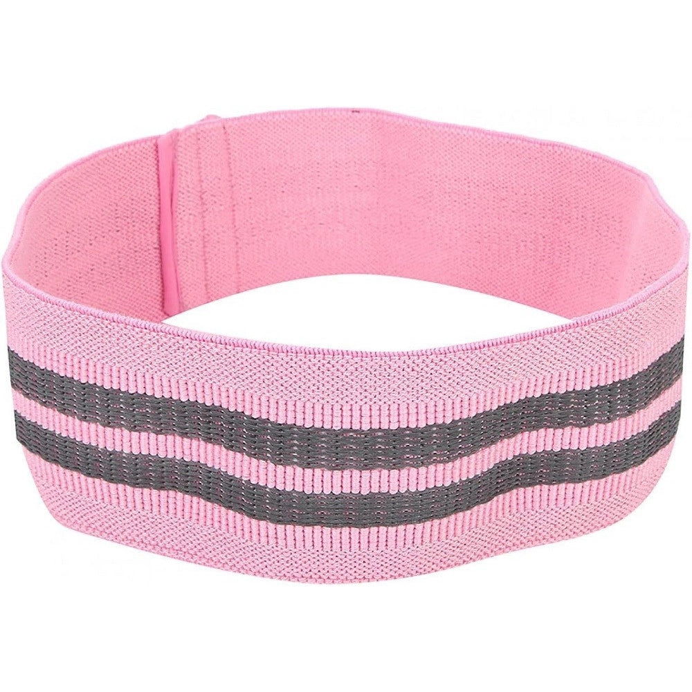 Trade Shop - Fascia Elastica Esercizi Bande Resistenza Allenamento Yoga Fitness Antiscivolo - Nero   L
