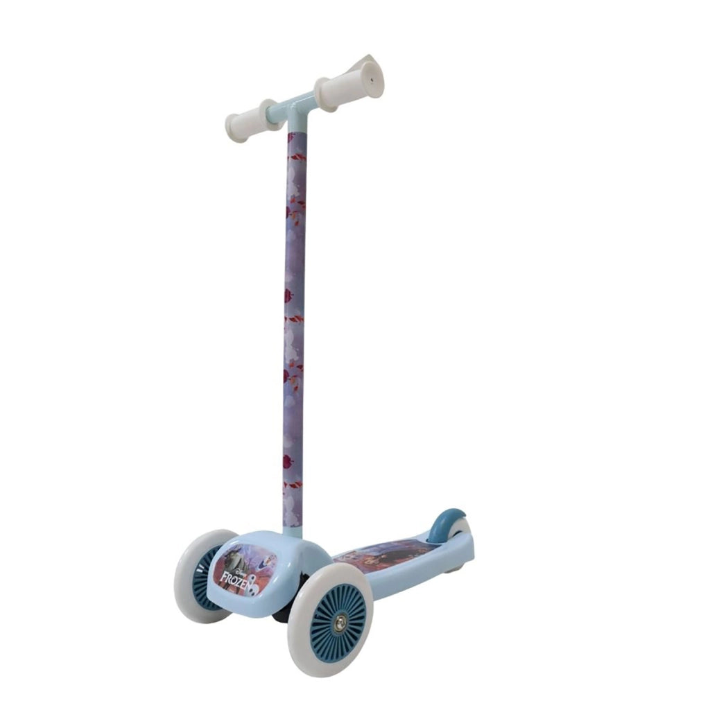 Monopattino per Bambini a 3 Ruote Licenza Disney Frozen Lean-to-Steer Cuscinetti ABEC-5 Azzurro