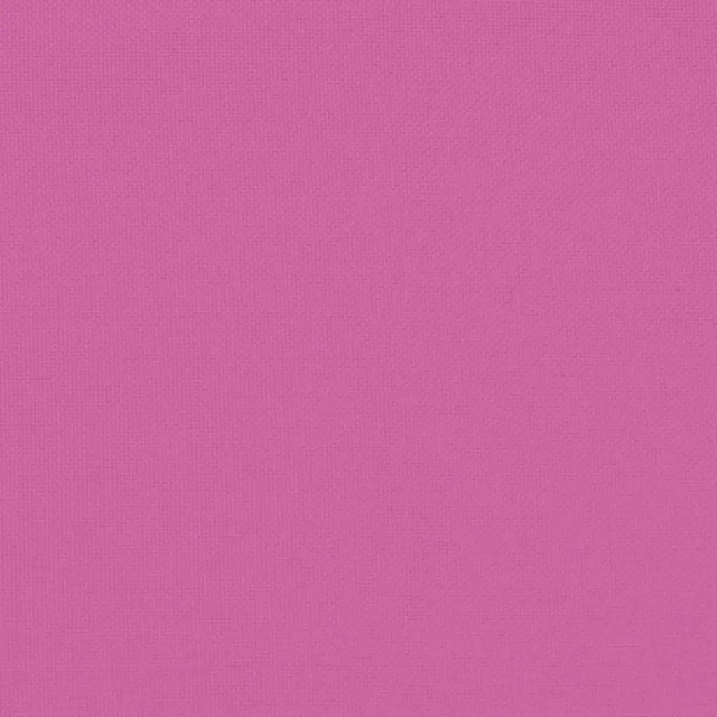 Cuscini per Sedia con Schienale Alto 6pz Rosa in Tessuto Oxford 377664
