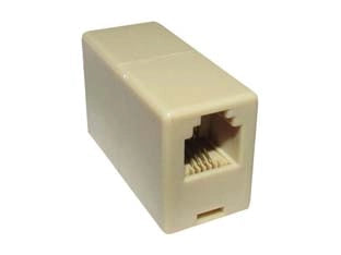 CONNETTORE MODULARE PLUG 6/4 AVORIO - 6 pezzi