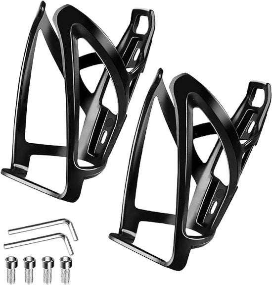 2x Porta-bicicletta Leggero - Bidone robusto per ciclismo e mountain bike