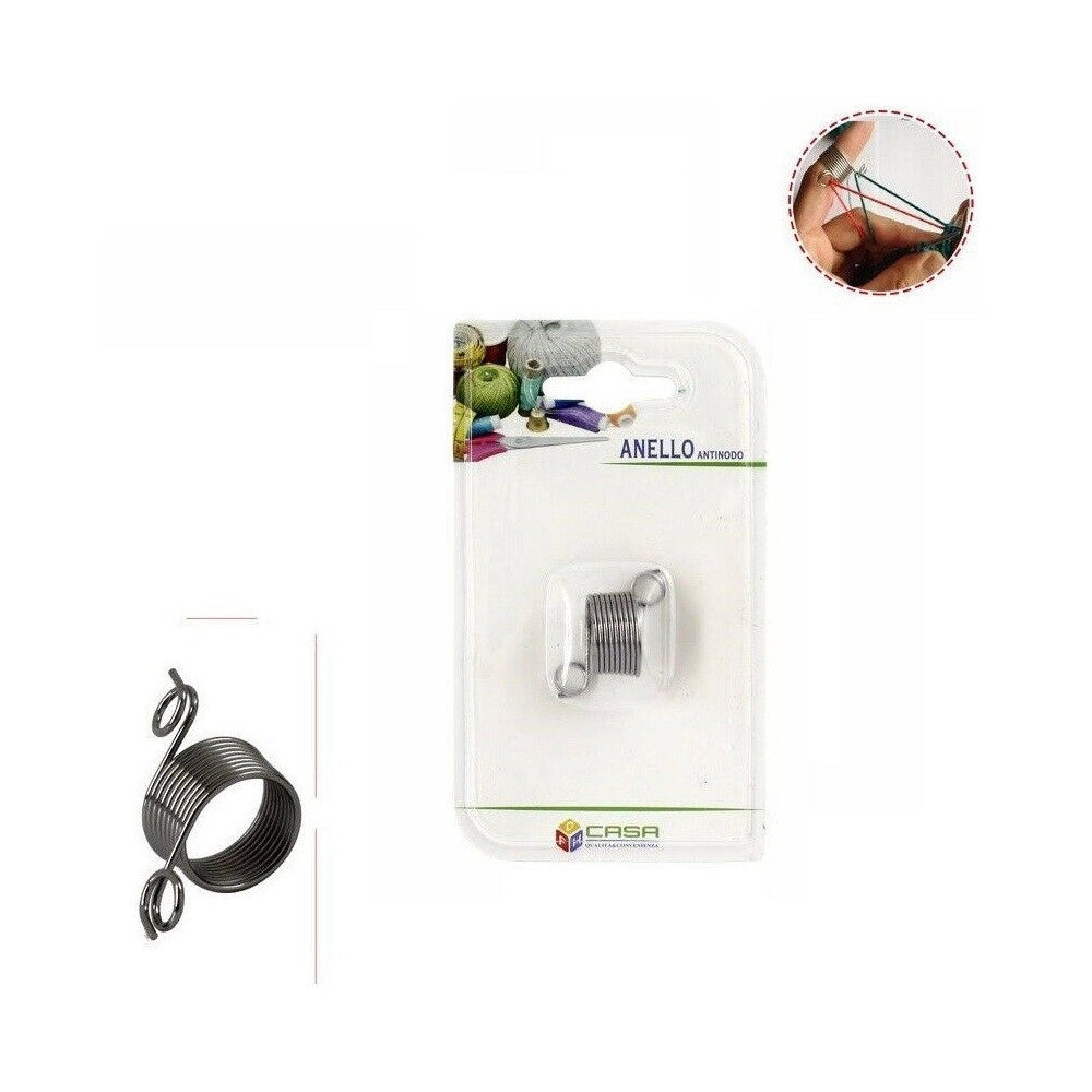 Trade Shop - Anello Antinodo Metallo Cucito Cucire Sarto Sartoria Accessorio -