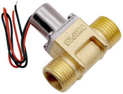 Valvola di flusso di acqua - G0.5 pollici - Ideale per acqua e aria liquida - Stabile e compatto - Ventilatore elettrico - Adatto per irrigazione esterna