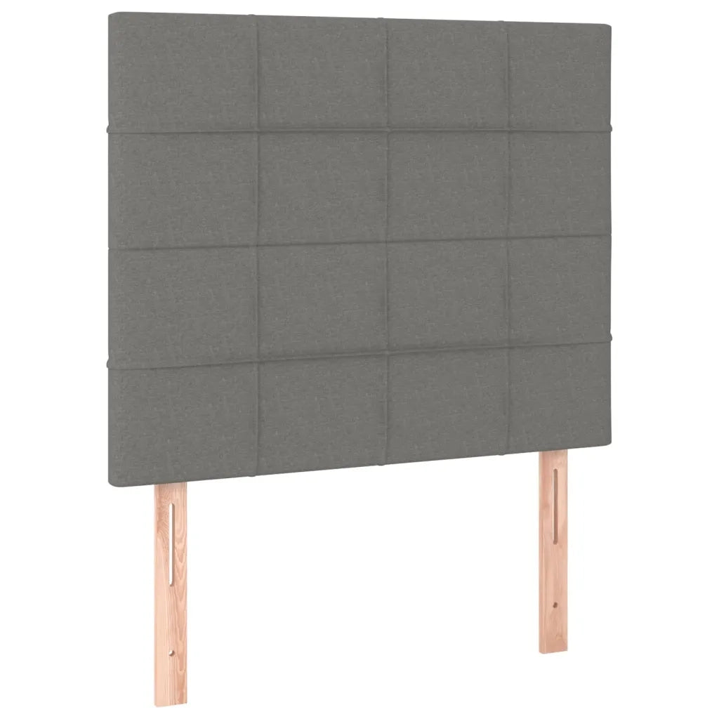 Giroletto senza Materasso Grigio Scuro 120x200 cm Tessuto 3125042
