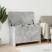 Cassa di stoccaggio Grigio Cemento 80 x 40 x 50 cm 8011262