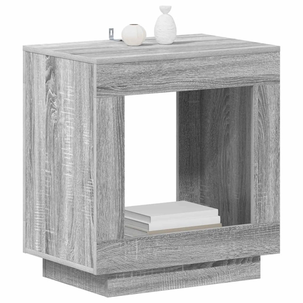 Tavolo laterale Grigio Sonoma 60 x 40 x 65 cm 899900