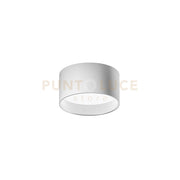 GPL332C- FARETTO LED  IN ALLUMINIO BIANCO SATINATO 3000K 957LM 12W D.12CM