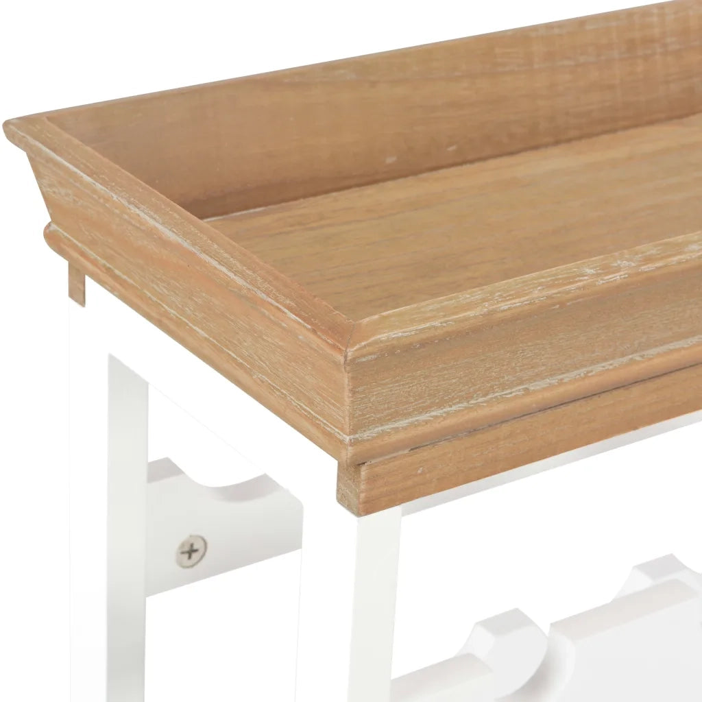 Mobile Portavini Bianco 70x22,5x70,5 cm in MDF