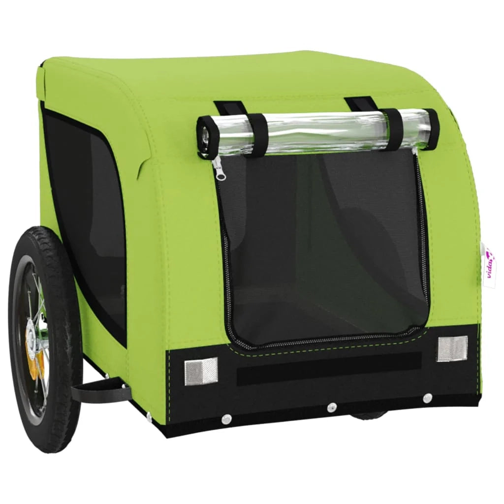 Rimorchio/carrello per animali domestici verde 02_0044284