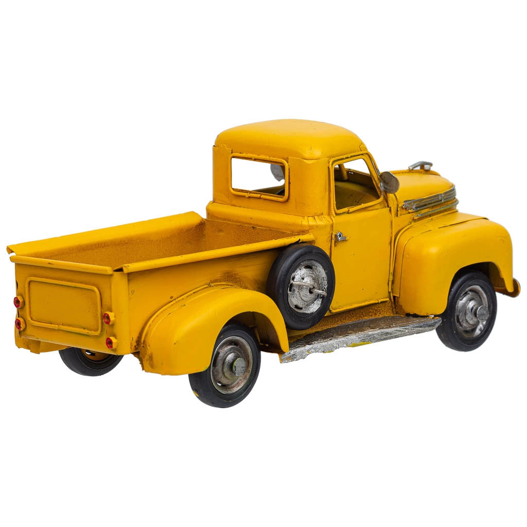 Furgone in metallo giallo 28x12x12h