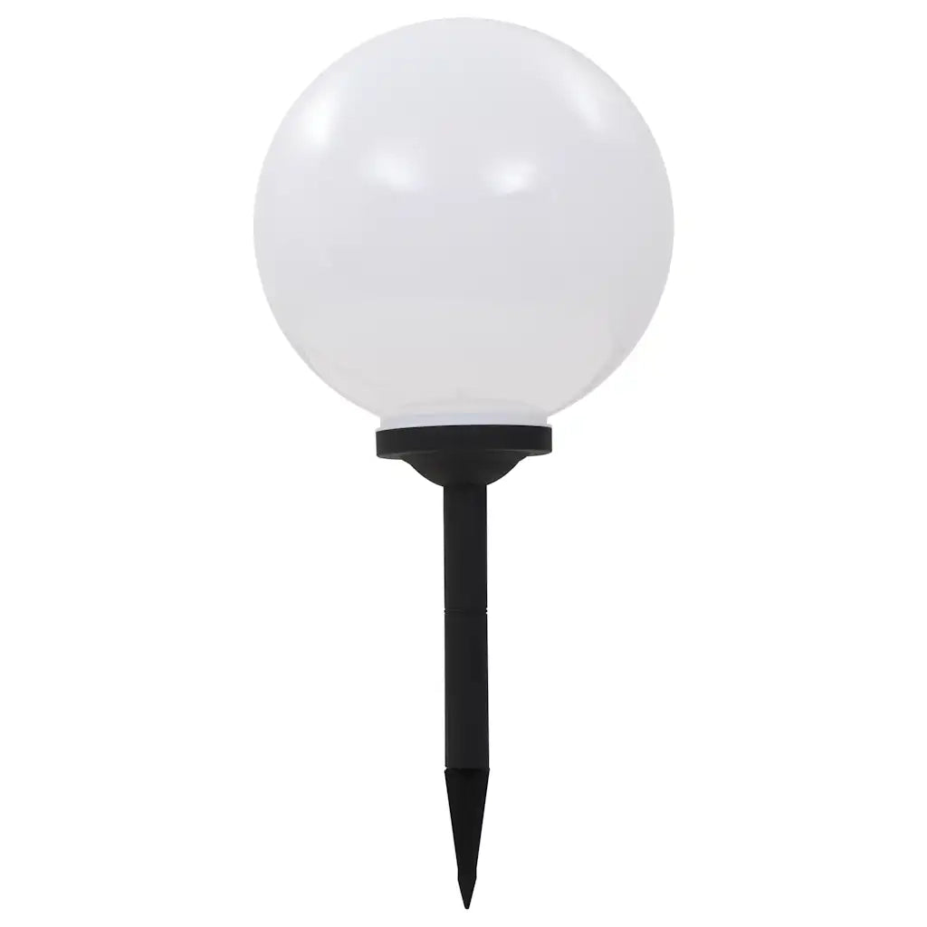 Lampade Solari da Esterni Sferiche 2 pz LED RGB 30 cm CFW8389599