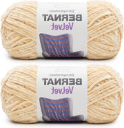 Seta soffice aurorale - 2 Pacchi - 300g - 10.5oz - Poliestere - 5 Bulky - 315 Metri - Maglia - Crociera