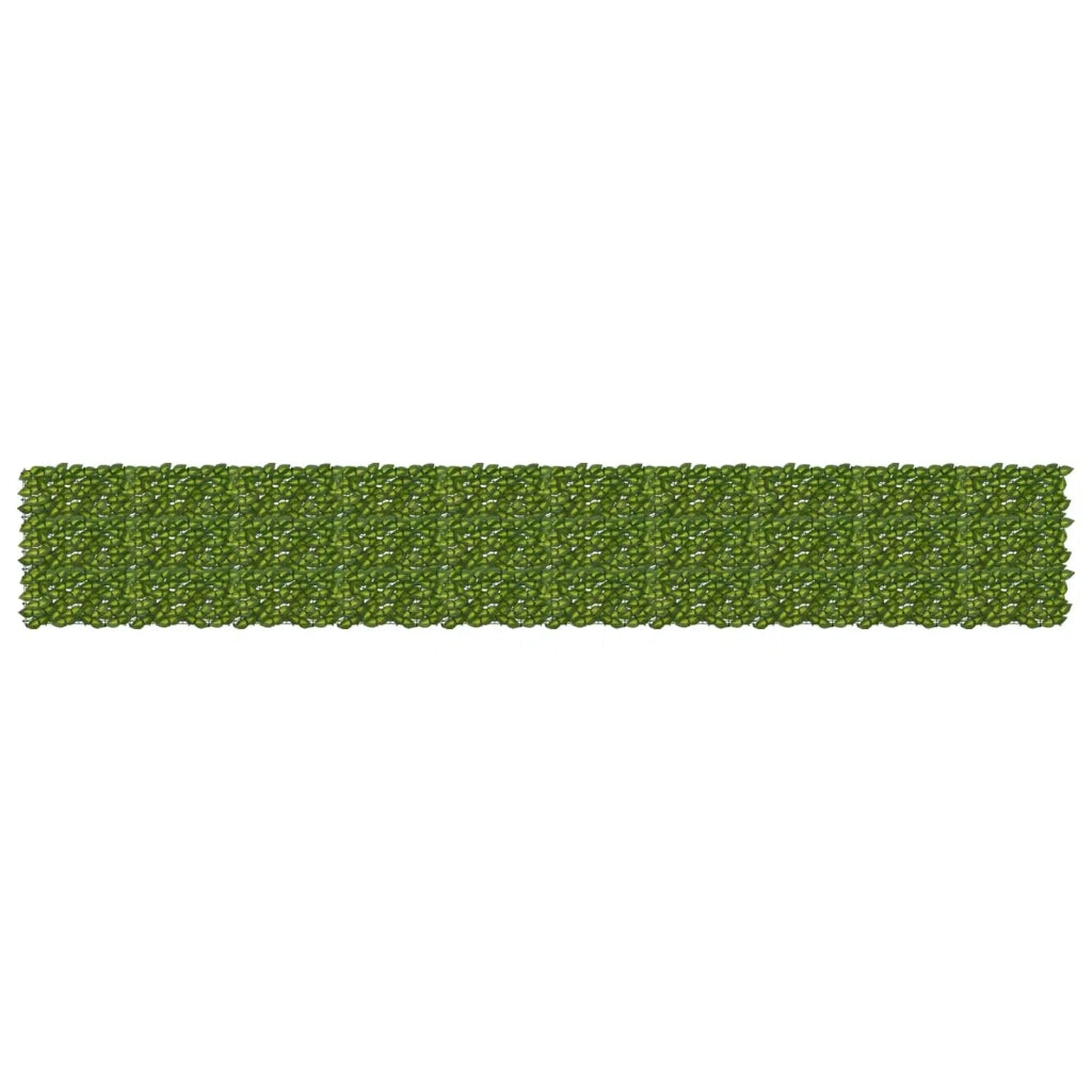 Schermo per balcone con foglie-Pannello per balcone Verde e Giallo 500 x 75 cm 205606