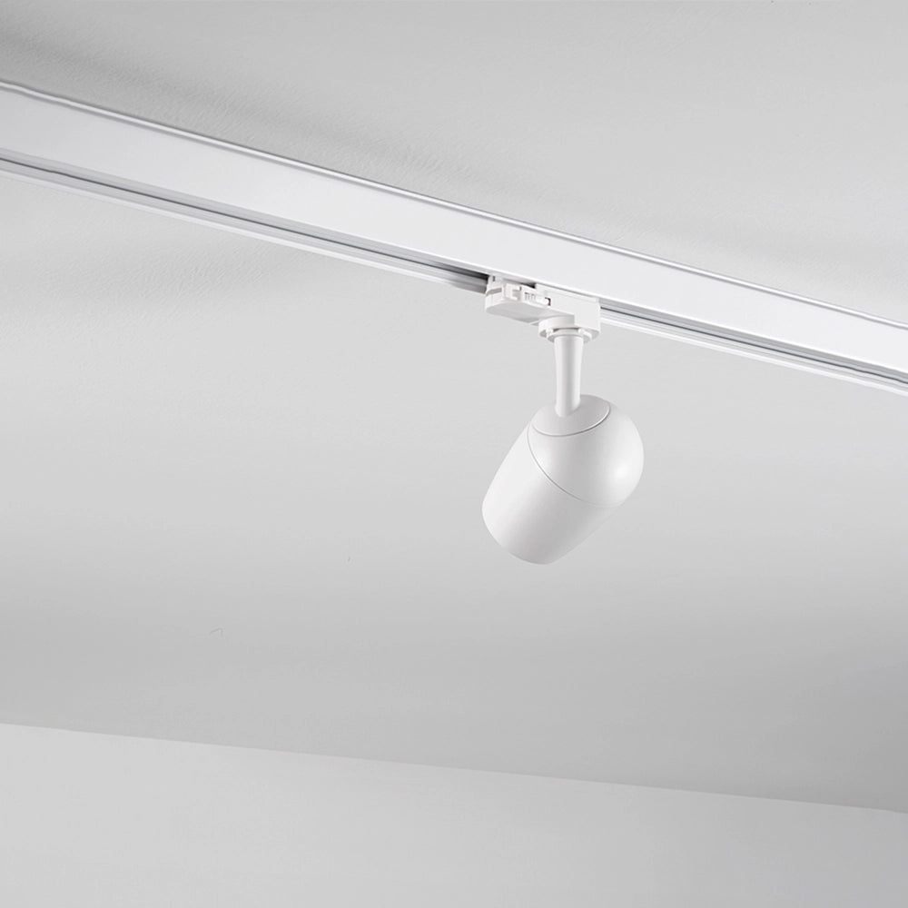 Faretto Per Binario Moderno Binario Alluminio Bianco Gu10