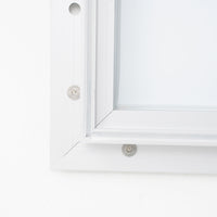 Bacheca da Esterno con Apertura a Ribalta 146,5x106,7x4,7 cm in Alluminio Grigio Chiaro