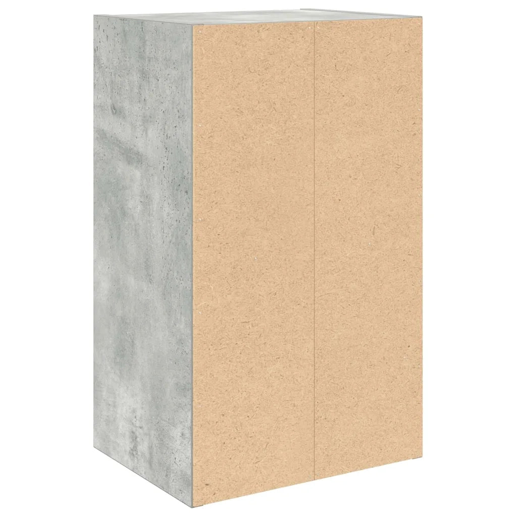 Libreria Grigio Cemento 31x24x52 cm in Legno Multistrato 860322