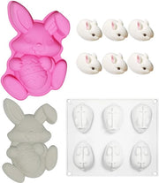 Forma per biscotti e cioccolato in silicone - 1 pezzo - Rosa - Silicone