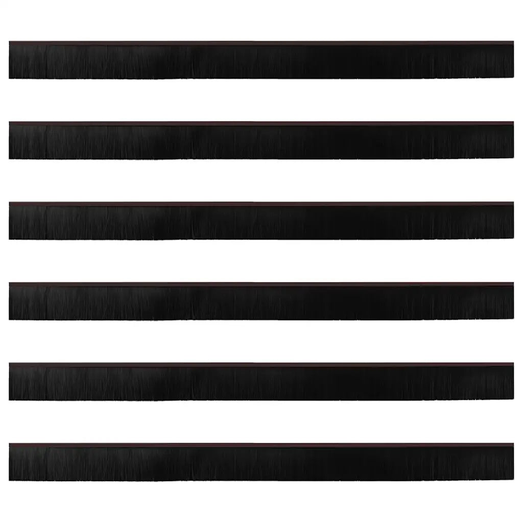 Spazzole per porte a vite 6 pz Marrone 100 cm CFW5562963