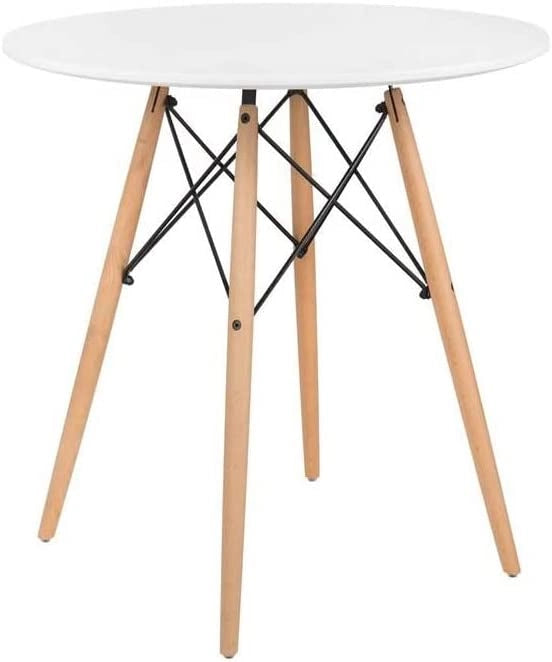 URBAN INDUSTRIALTAVOLO TDO IN MDF 80 X H74 CM IN COLORE BIANCO