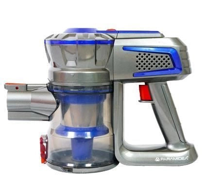 Pyramidea AS11PRO aspirapolvere senza filo Blu, Grigio, Rosso Senza sacchetto