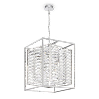 Lampada pendente Neoclassic in Metallo Tening Cromo