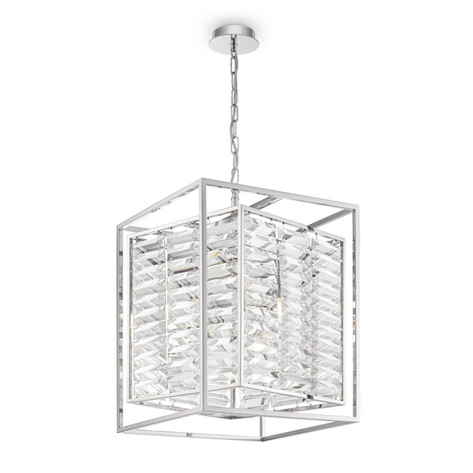 Lampada pendente Neoclassic in Metallo Tening Cromo