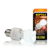 ExoTerra Repti Glo Compact 10.0 13 W Attacco E27 - Lampada per terrari desertici
