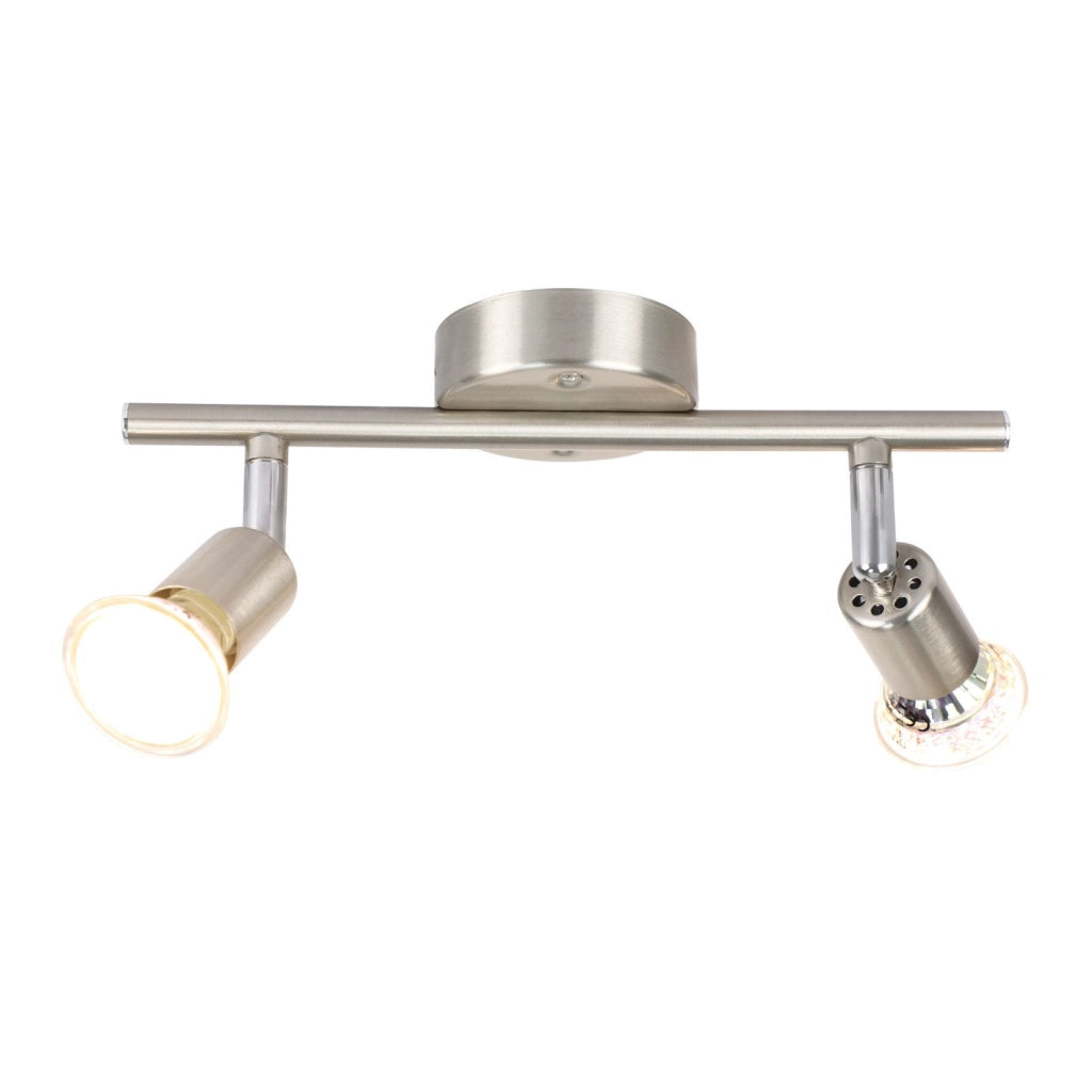 ZMH Faretto da soffitto GU10 a 2 fiamme Lampada da soffitto moderna per corridoio Lampadina inclusa