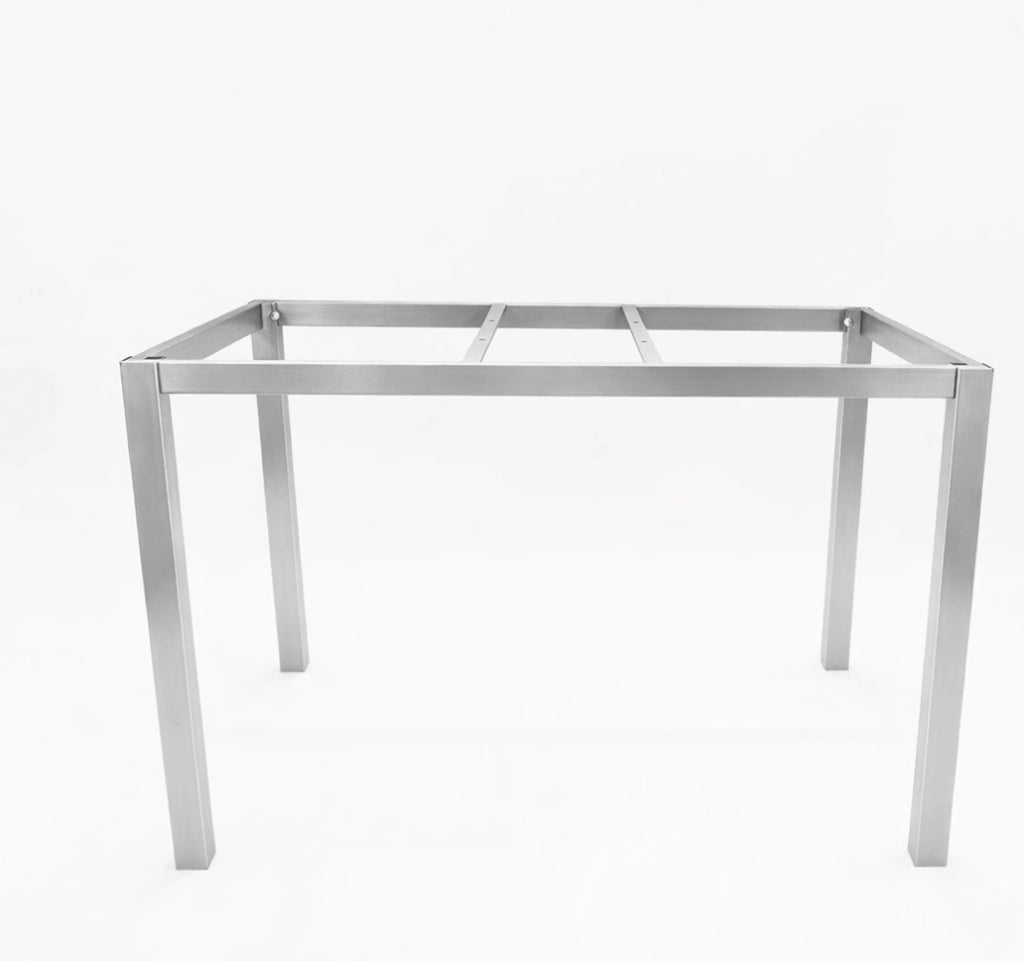 Tavolo Square in metallo smontabile 140x80 Urbostyle Colore: Indian Brown
