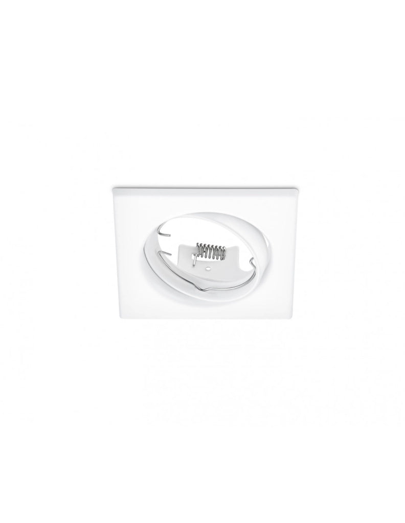 Faretto da Incasso Quadrato Jura 1xGU10 Bianco 8x8 cm Trio Lighting