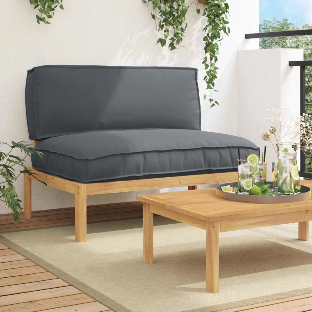 Set di divani con cuscino Antracite 120 x 92 x 69 cm 3418206