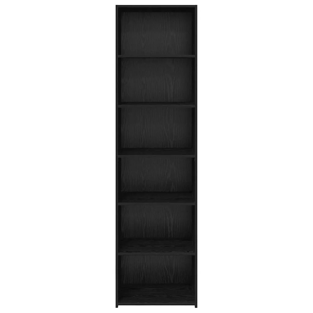 Armadietto Rovere Nero 50 x 41 x 185 cm Legno multistrato
