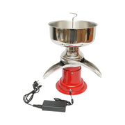 Separatore di panna o scrematrice automatica 30W, 220V, contenitore in acciaio inox da 7L, capacità 90L/h