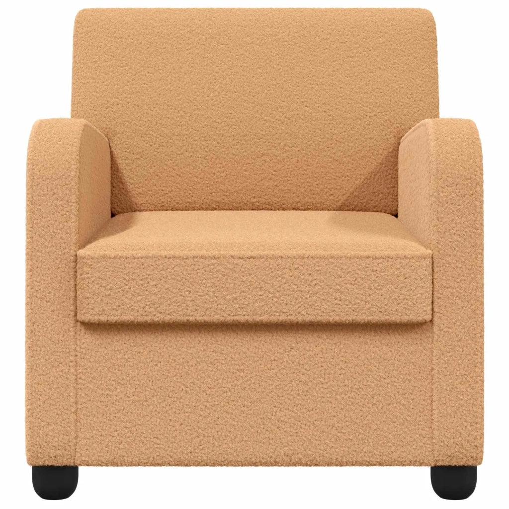 Poltrona Beige Pelliccia sintetica di agnello 42043411
