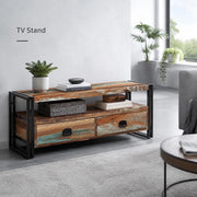 TV Cabinet Made Of Solid Reclaimed Wood