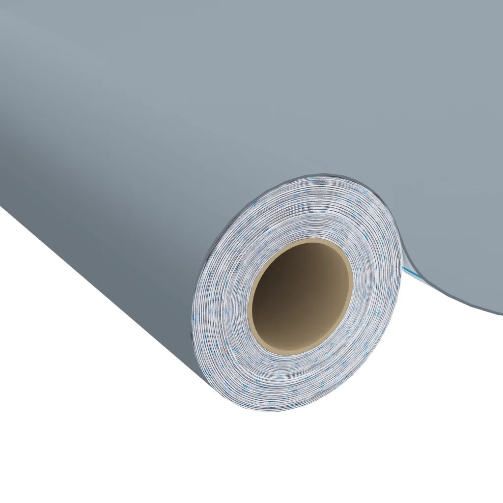 Pellicola Autoadesiva per Mobili Grigia 500x90 cm in PVC CFW3964368