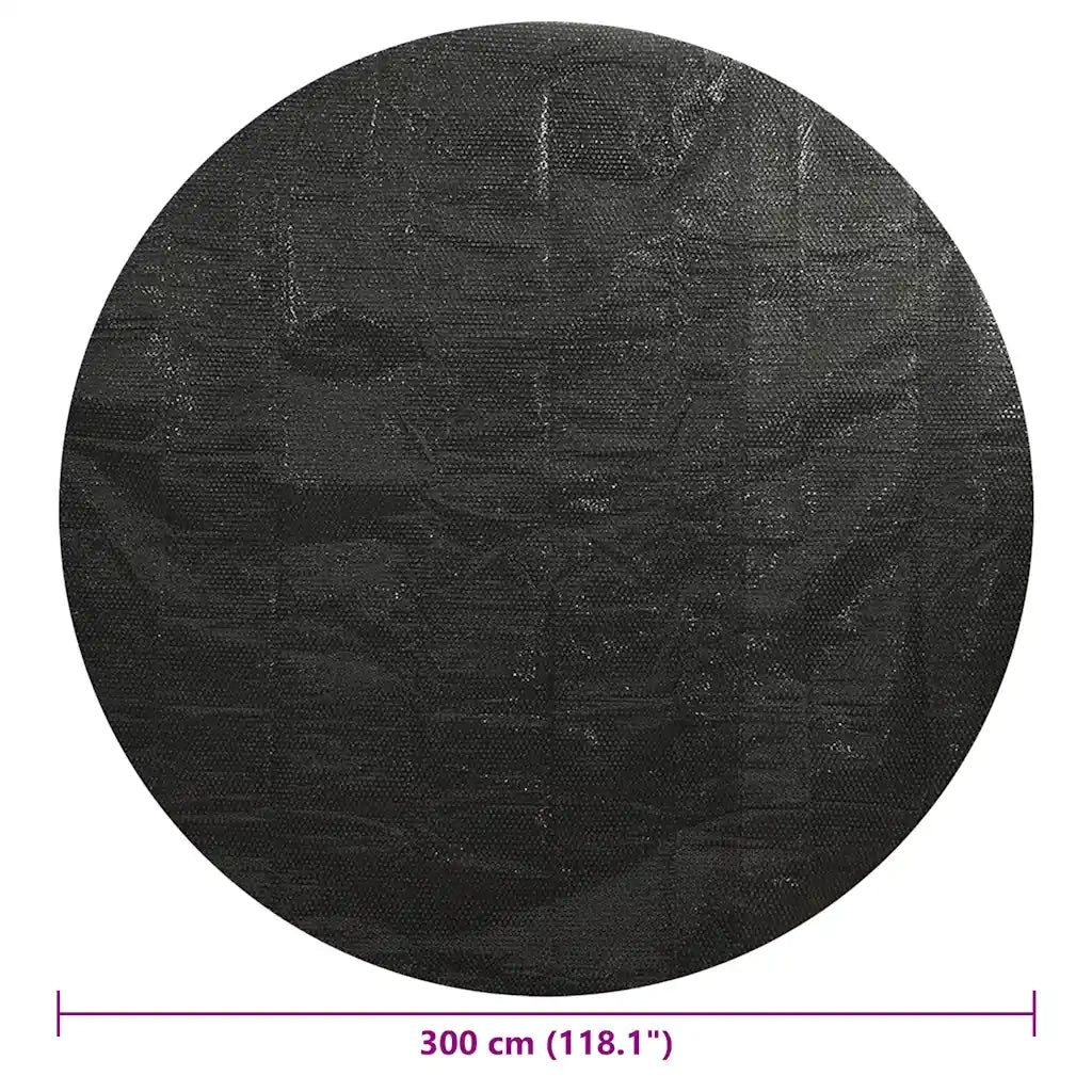 Copertura per Piscina Nera 300 cm PE CFW6637616