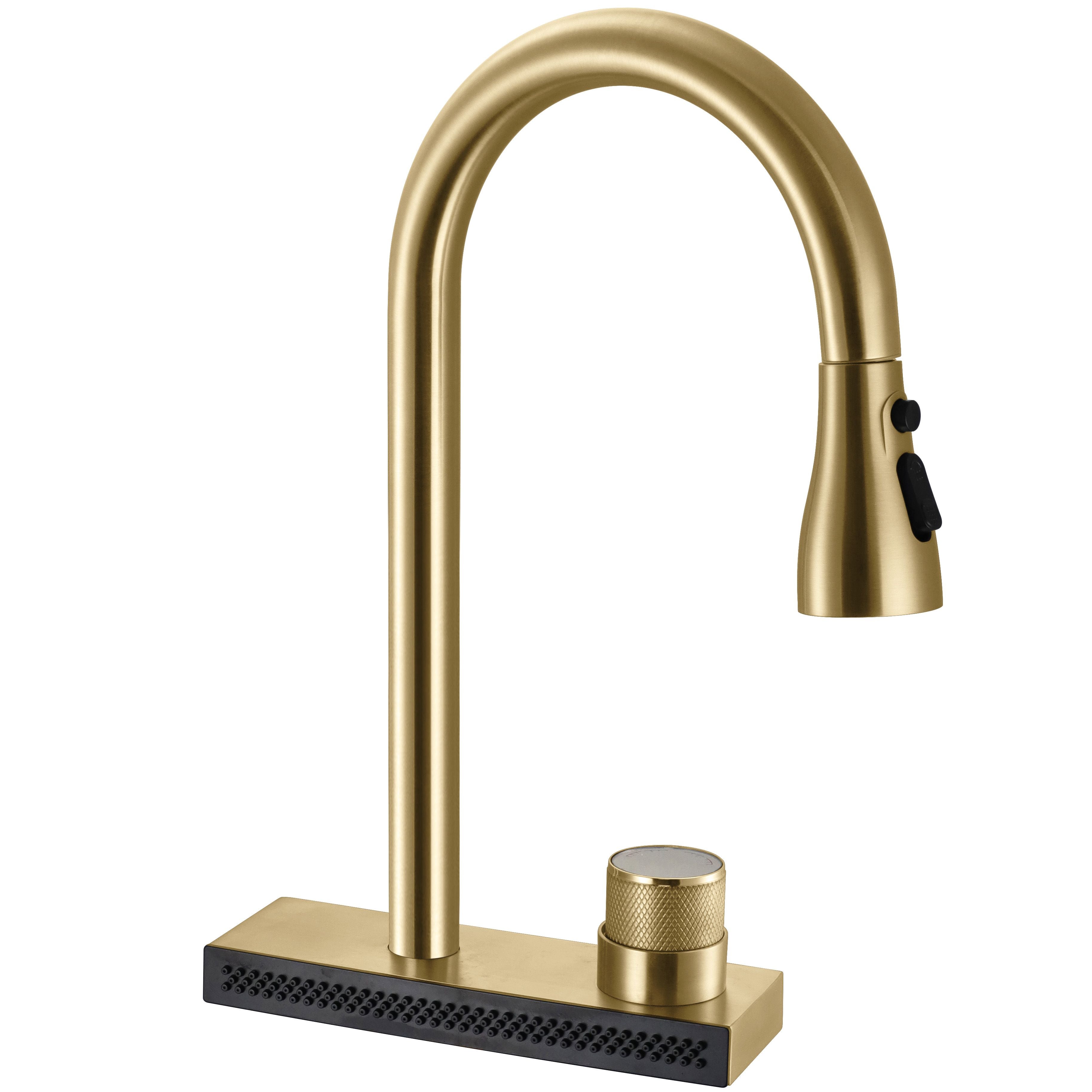 Rubinetto Da Cucina Rea Conor Brush Gold