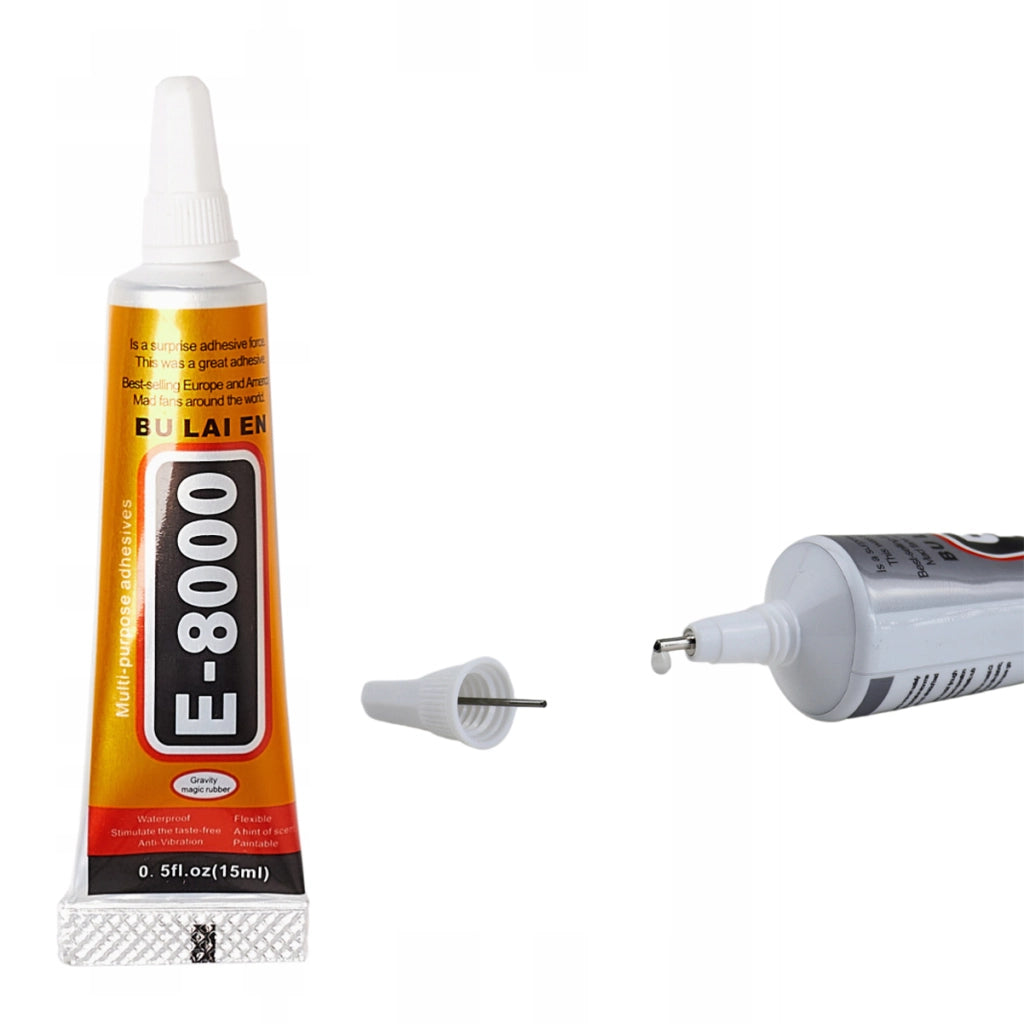 Colla Universale E-8000 110ml – Alta Precisione e Versatilità | 3x 110ml