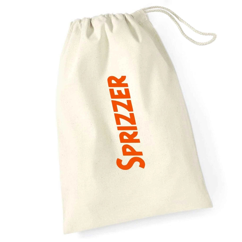 SPRIZZER Sacca in cotone beige 100 naturale lavabile in lavatrice per trasporto sicuro di Sprizzer montato compatta e resistente ideale per spostamenti e conservazione modello SPRIZZER-SACCA-NAT
