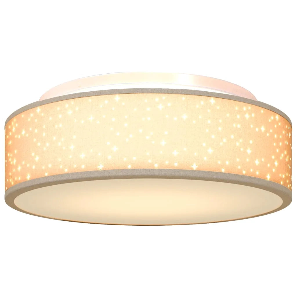Lampada da soffitto Talpa 38 x 38 x 13,5 cm Tessuto CFW1516099