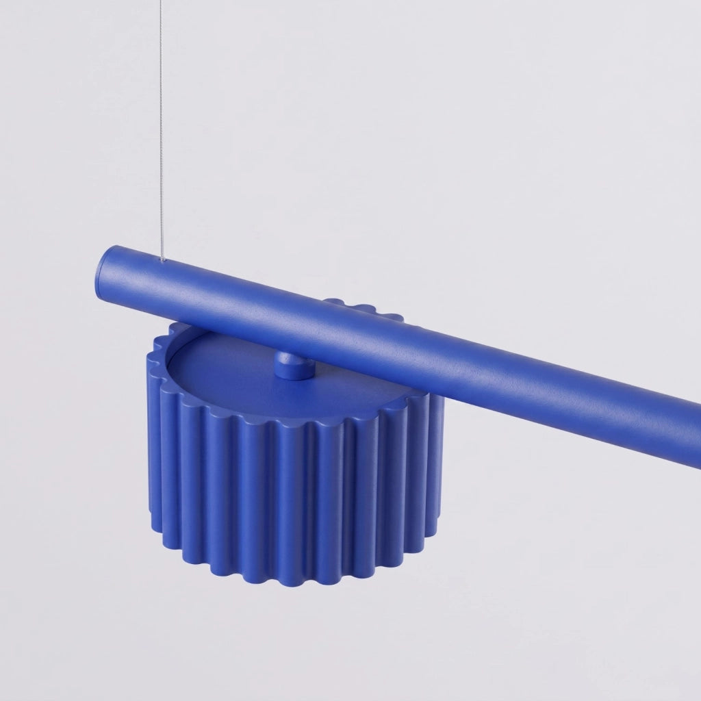 Lampadario AURA 4 oltremare Gx53