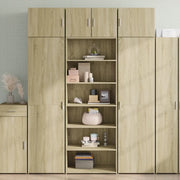 Credenza Rovere Sonoma 70x41x185 cm in Legno Multistrato 3281689