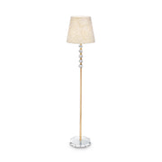 Piantana Classica Queen Metallo Oro 1 Luce E27