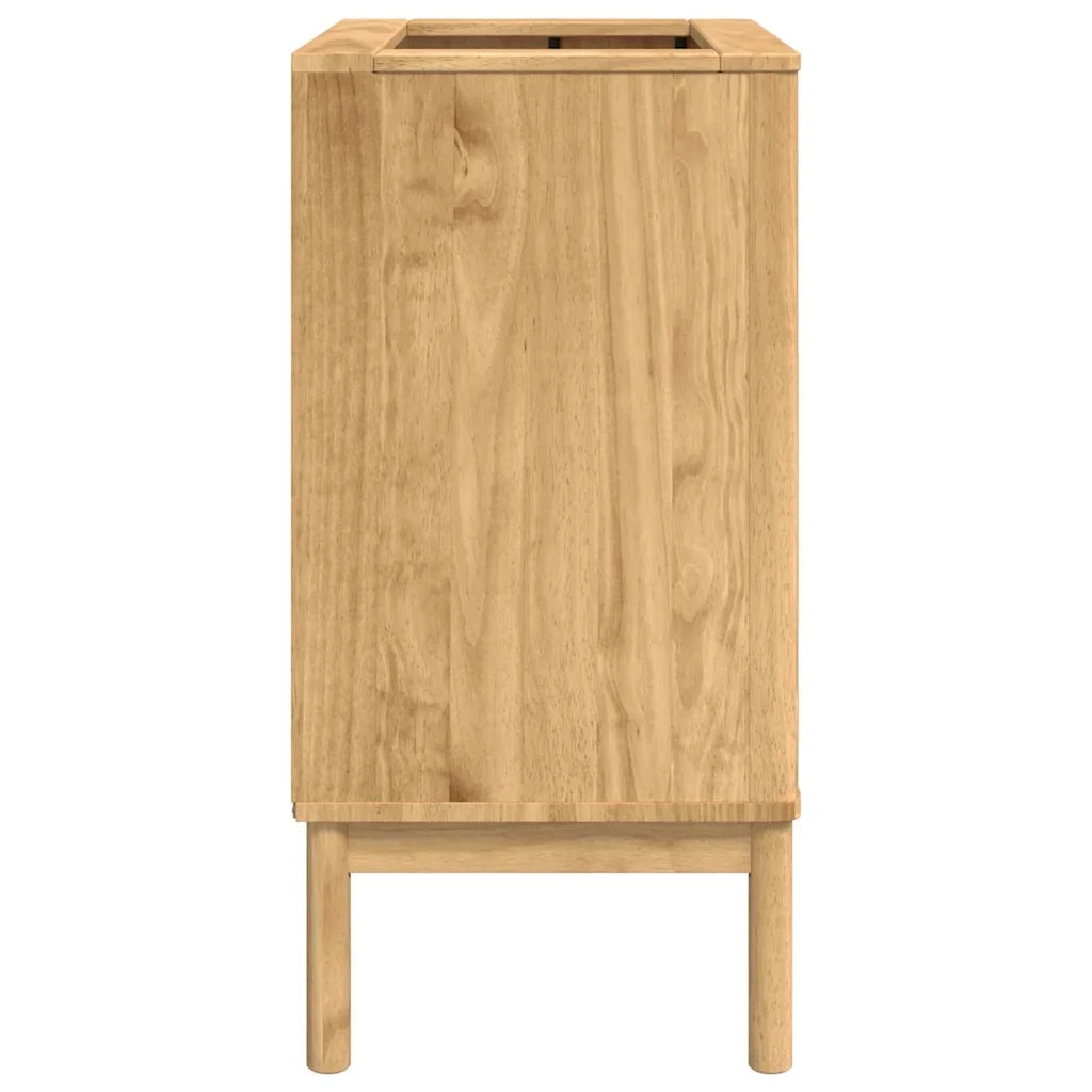 Armadio per Lavabo da Bagno FLORO Cera marrone 60 x 40 x 80 cm